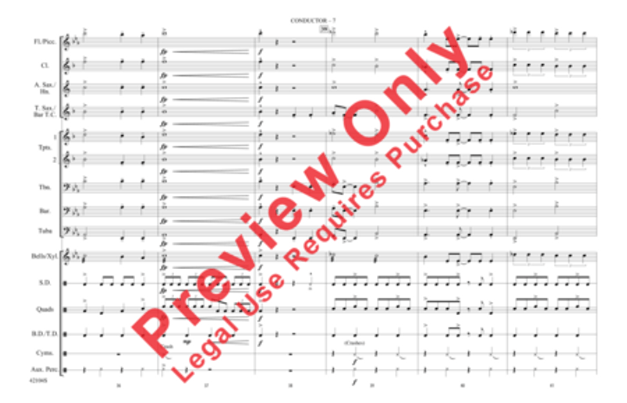 Love Me Do Love Me Do Marching Band scores gallery preview page 8