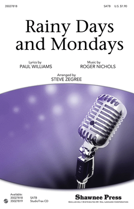 Book cover for Rainy Days and Mondays