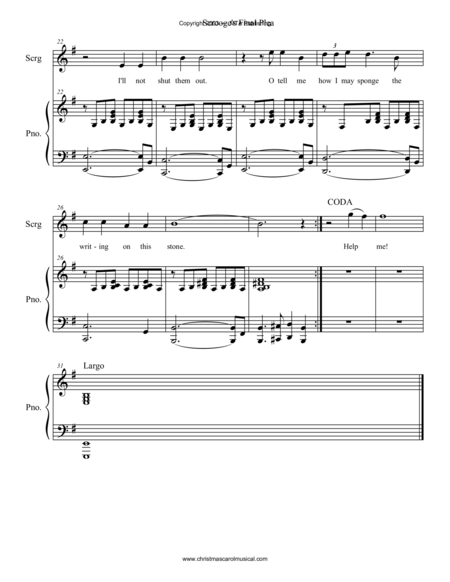 A Christmas Carol: the musical (Piano/Vocal Score) - part 3