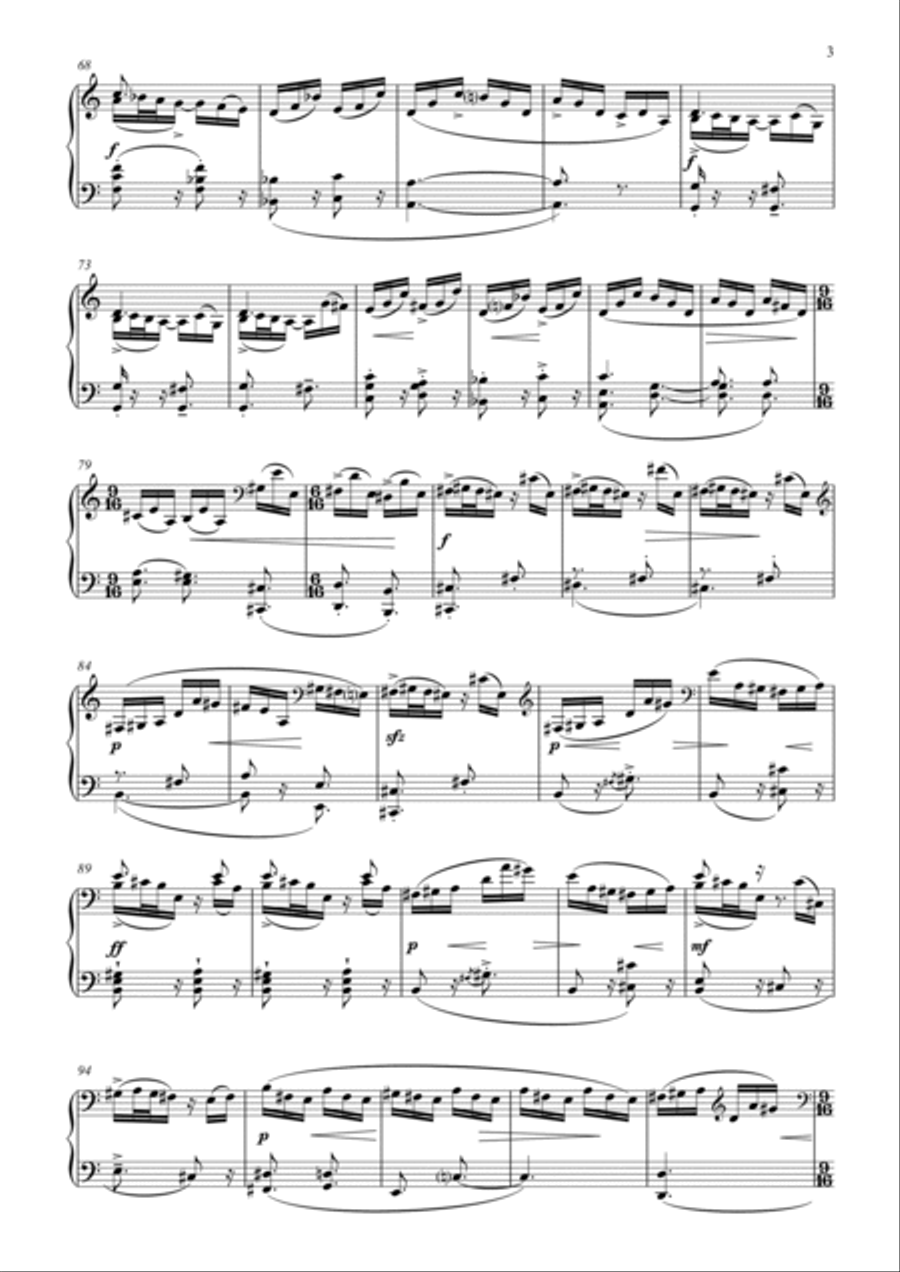 Lougeo Piano Solo scores gallery preview page 5