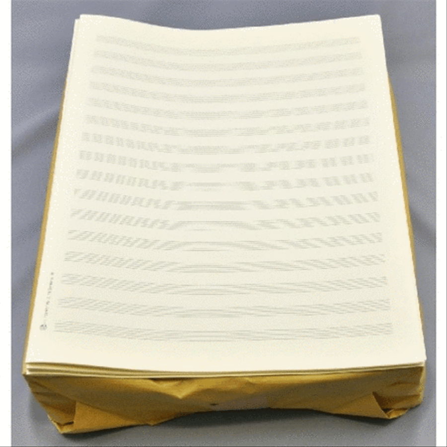 Music manuscript paper 16 staves Staff Paper scores gallery preview page 1