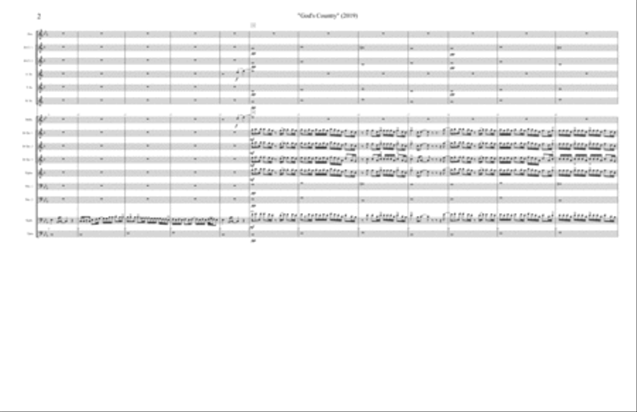 God's Country God's Country Woodwind Ensemble scores gallery preview page 2