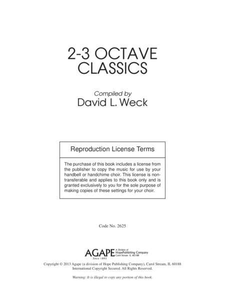 2-3 Octave Classics (Reproducible) image number null