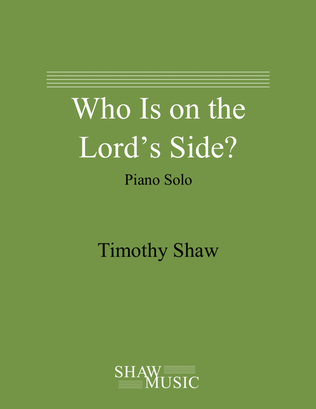 Book cover for Who Is on the Lord’s Side?
