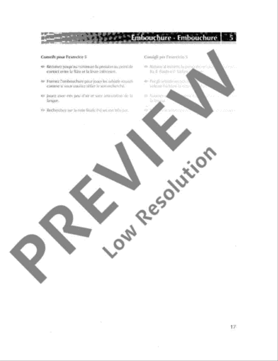 Check-up Flute scores gallery preview page 18