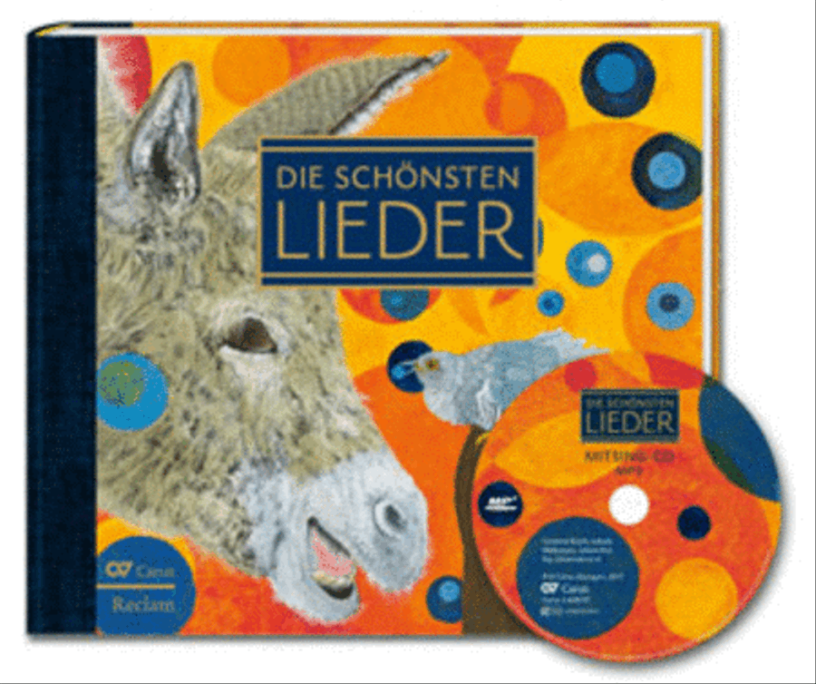 The most beautiful songs. Song book with Singalong-CD (Die schonsten Lieder. Liederbuch mit Mitsing-CD) CD scores gallery preview page 1
