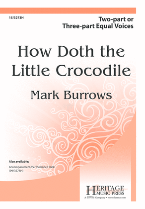 Book cover for How Doth the Little Crocodile