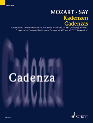 Book cover for Cadenzas