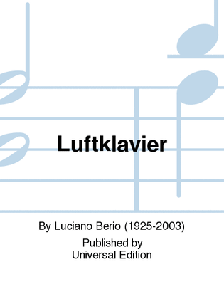 Book cover for Luftklavier