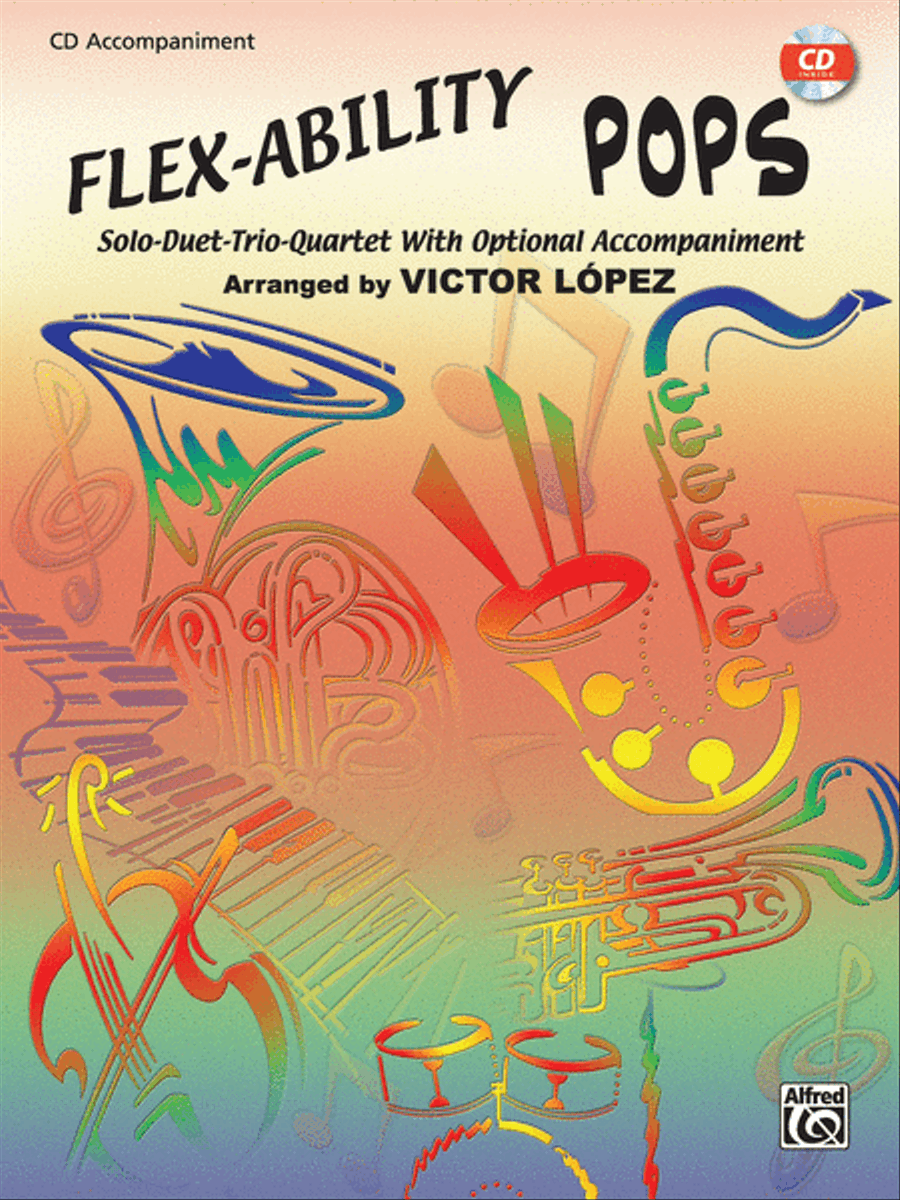 Flex-Ability Pops -- Solo-Duet-Trio-Quartet with Optional Accompaniment Small Ensemble scores gallery preview page 1
