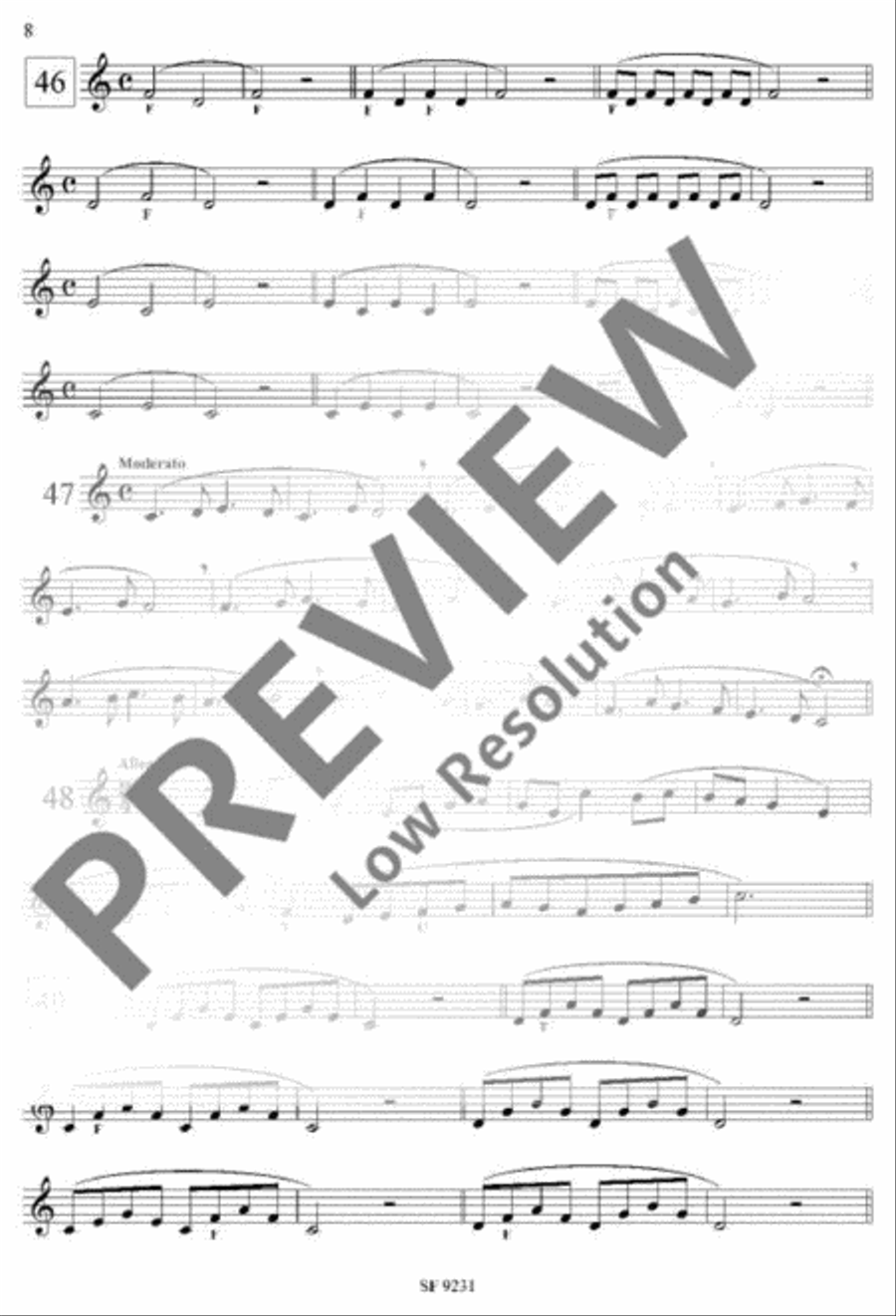 The Budding Saxophonist Saxophone scores gallery preview page 9