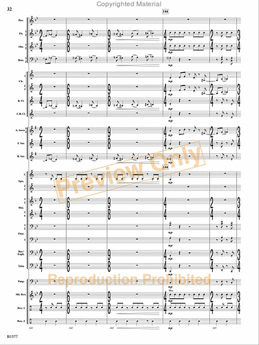 Evocatio Evocatio Concert Band scores gallery preview page 81