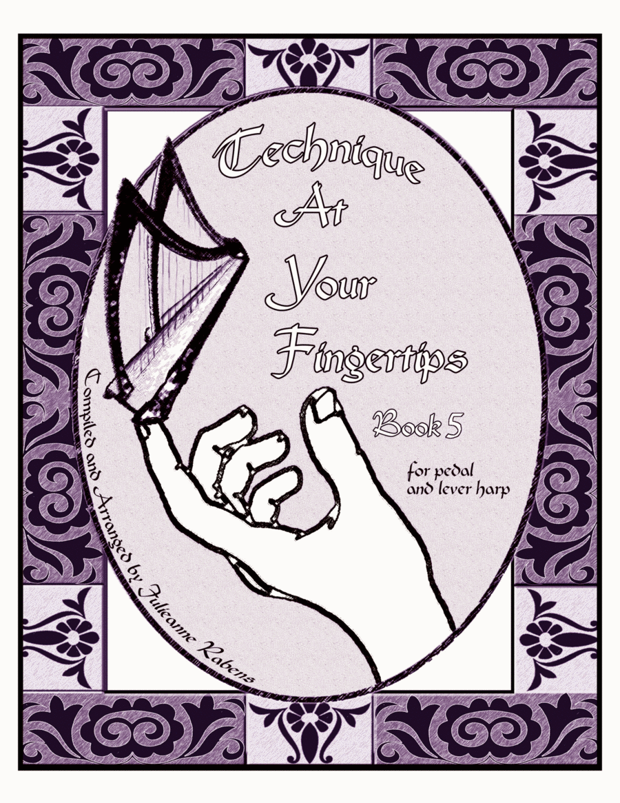 Technique at Your Fingertips for Harp Book 5 Harp scores gallery preview page 1