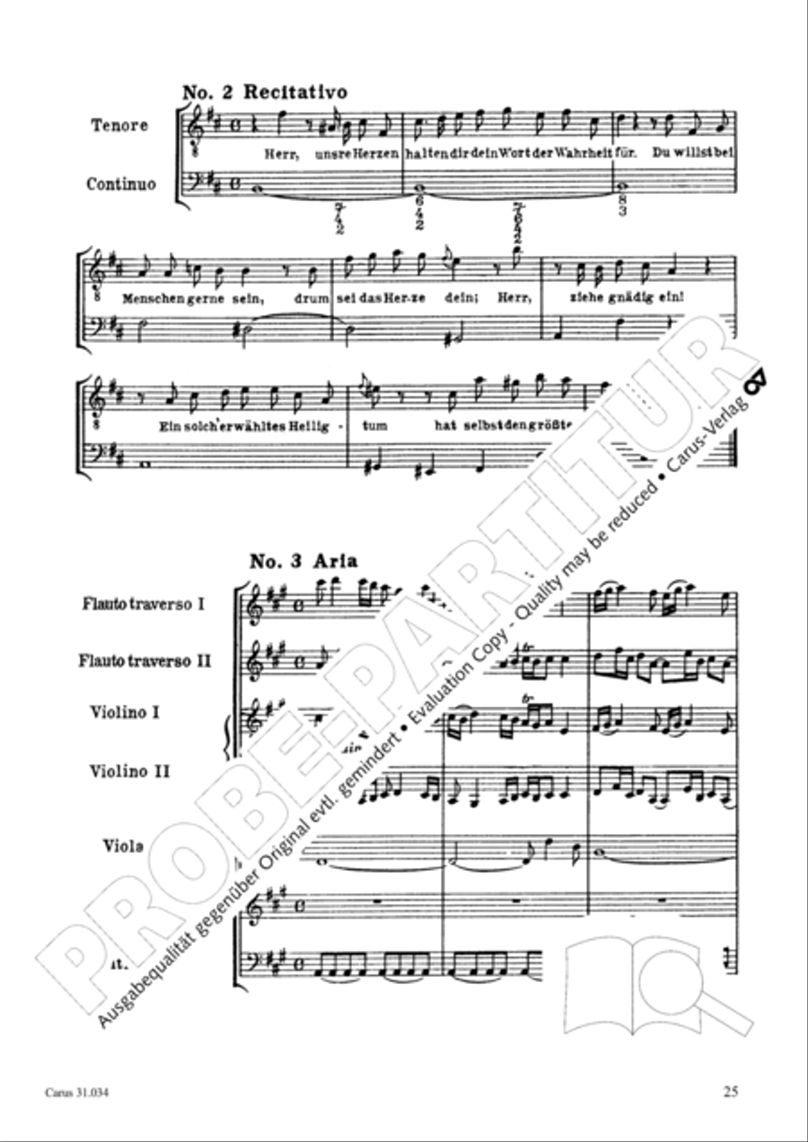 O fire everlasting (O ewiges Feuer, o Ursprung der Liebe) ATB scores gallery preview page 40