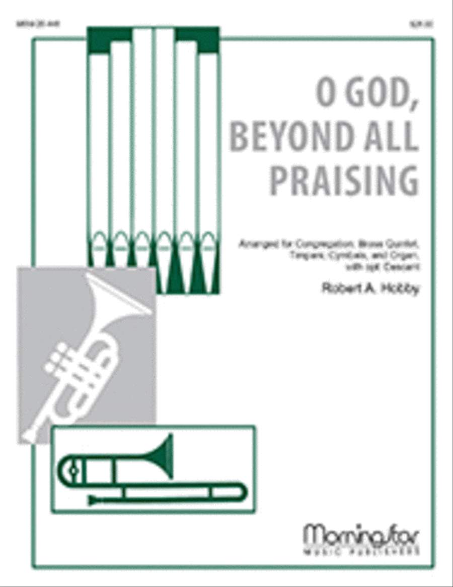 O God, Beyond All Praising (Thaxted) Choir scores gallery preview page 1