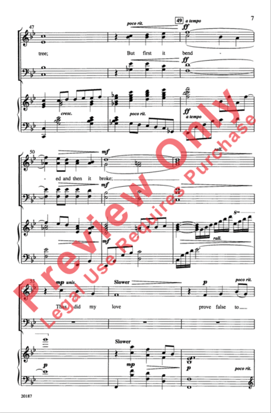 The Water Is Wide The Water Is Wide 4-Part scores gallery preview page 7