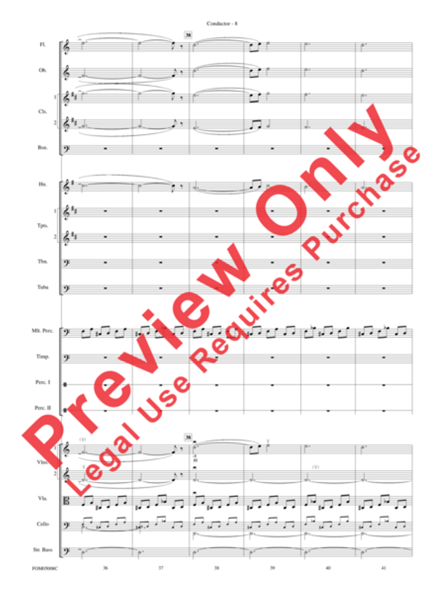 Battle of the Heroes (from Star Wars: Episode III Revenge of the Sith) Full Orchestra scores gallery preview page 38