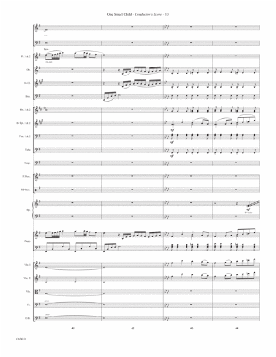 One Small Child Choir scores gallery preview page 11