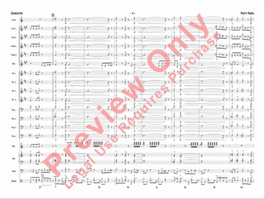 Party Peeps Jazz Ensemble scores gallery preview page 7