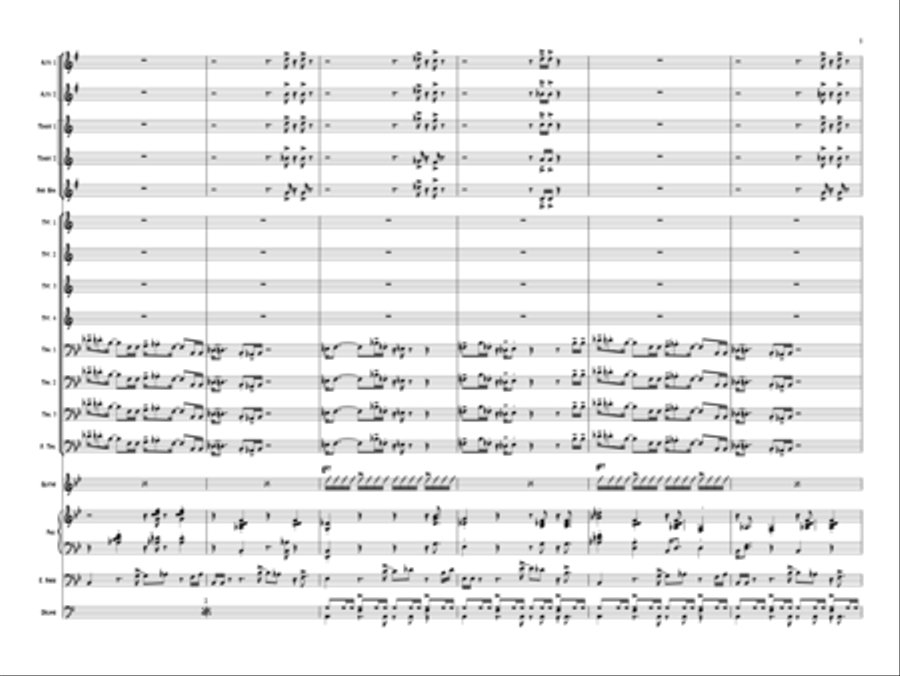 Bone Collection Jazz Ensemble scores gallery preview page 3