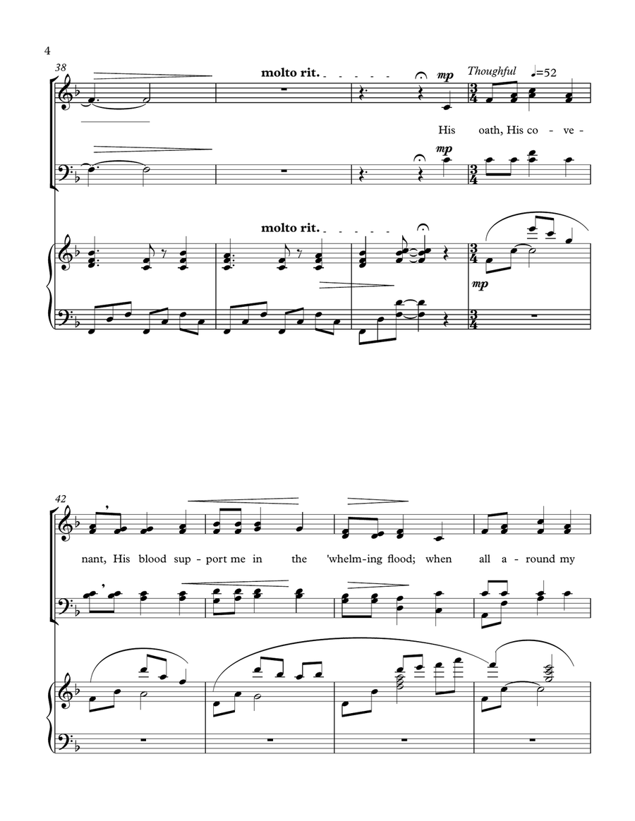 The Solid Rock The Solid Rock 4-Part scores gallery preview page 4