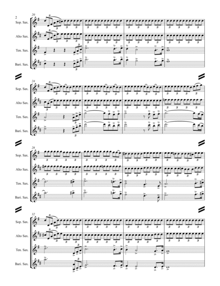 Lohengrin – Prelude to Act III (for Saxophone Quartet SATB) image number null