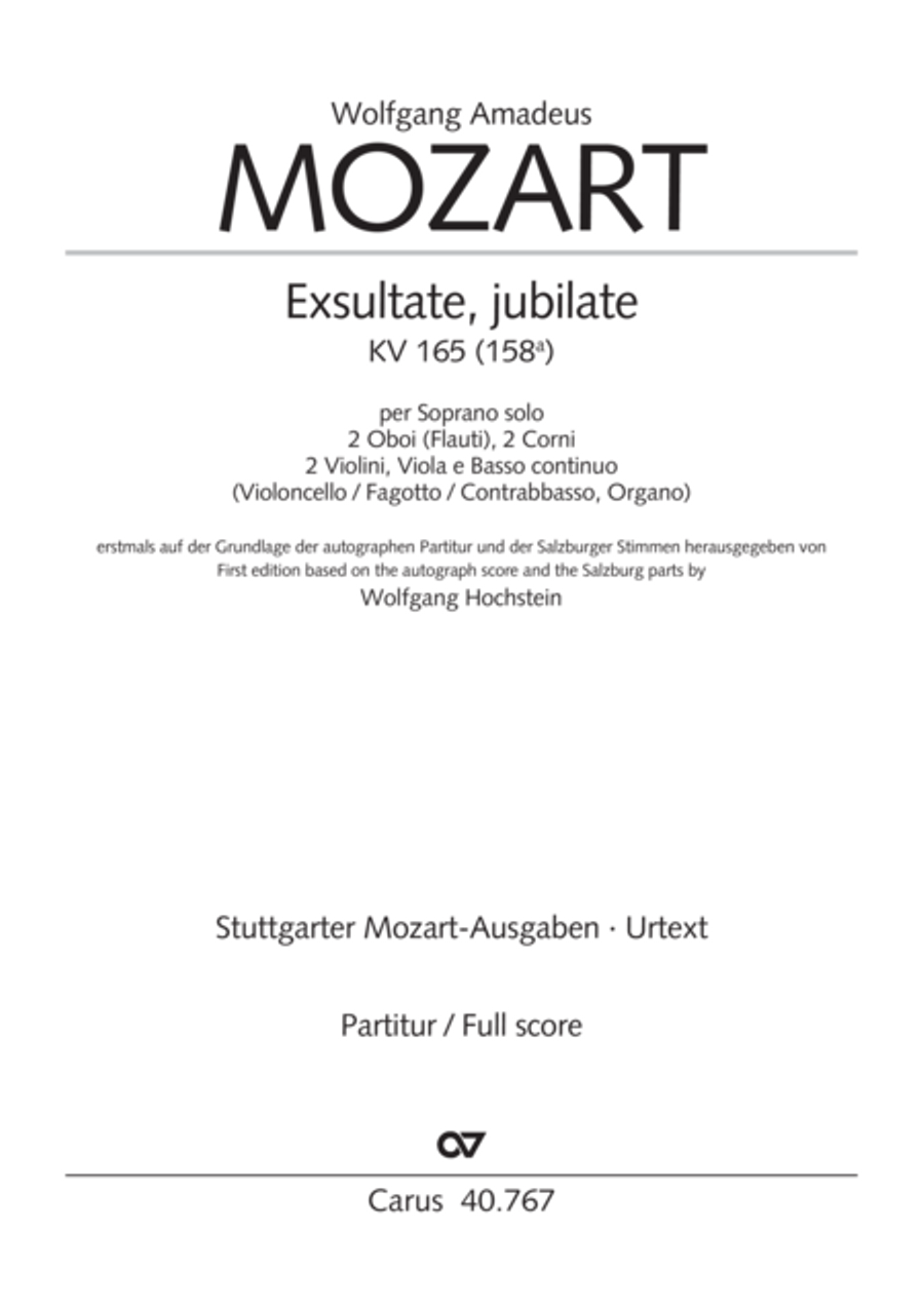 Exsultate, jubilate Exsultate, jubilate Bassoon scores gallery preview page 2