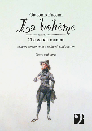 Book cover for Che gelida manina (Concert version with reduced wind section)