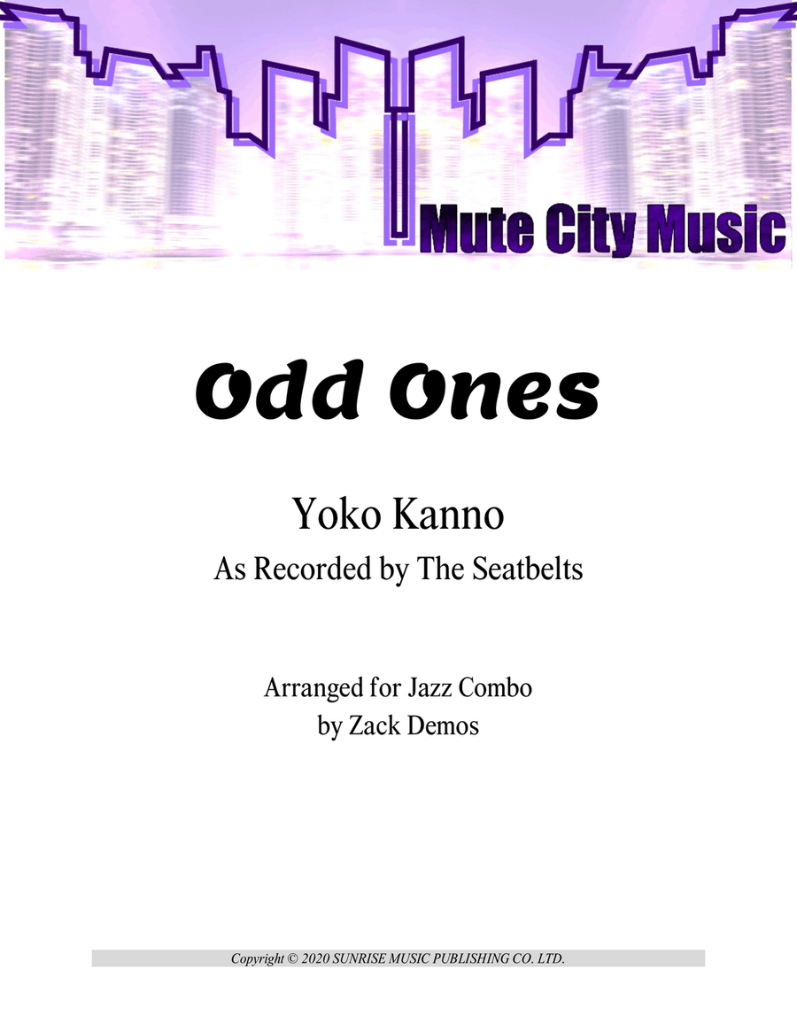 Odd Ones Jazz Ensemble scores gallery preview page 1