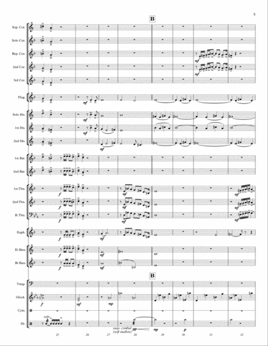 Tubilustrium Brass Band scores gallery preview page 6