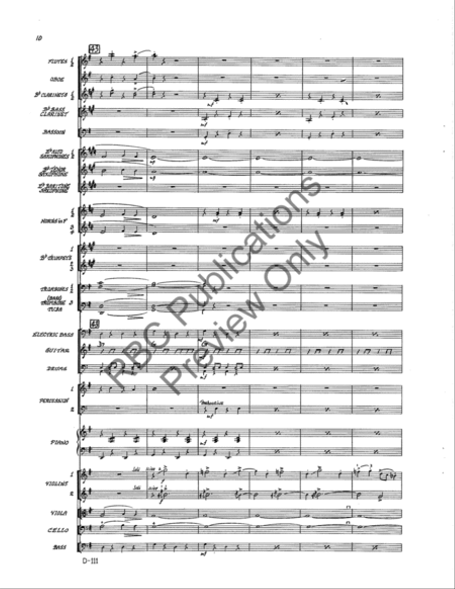 Wildwood Flower Full Orchestra scores gallery preview page 11
