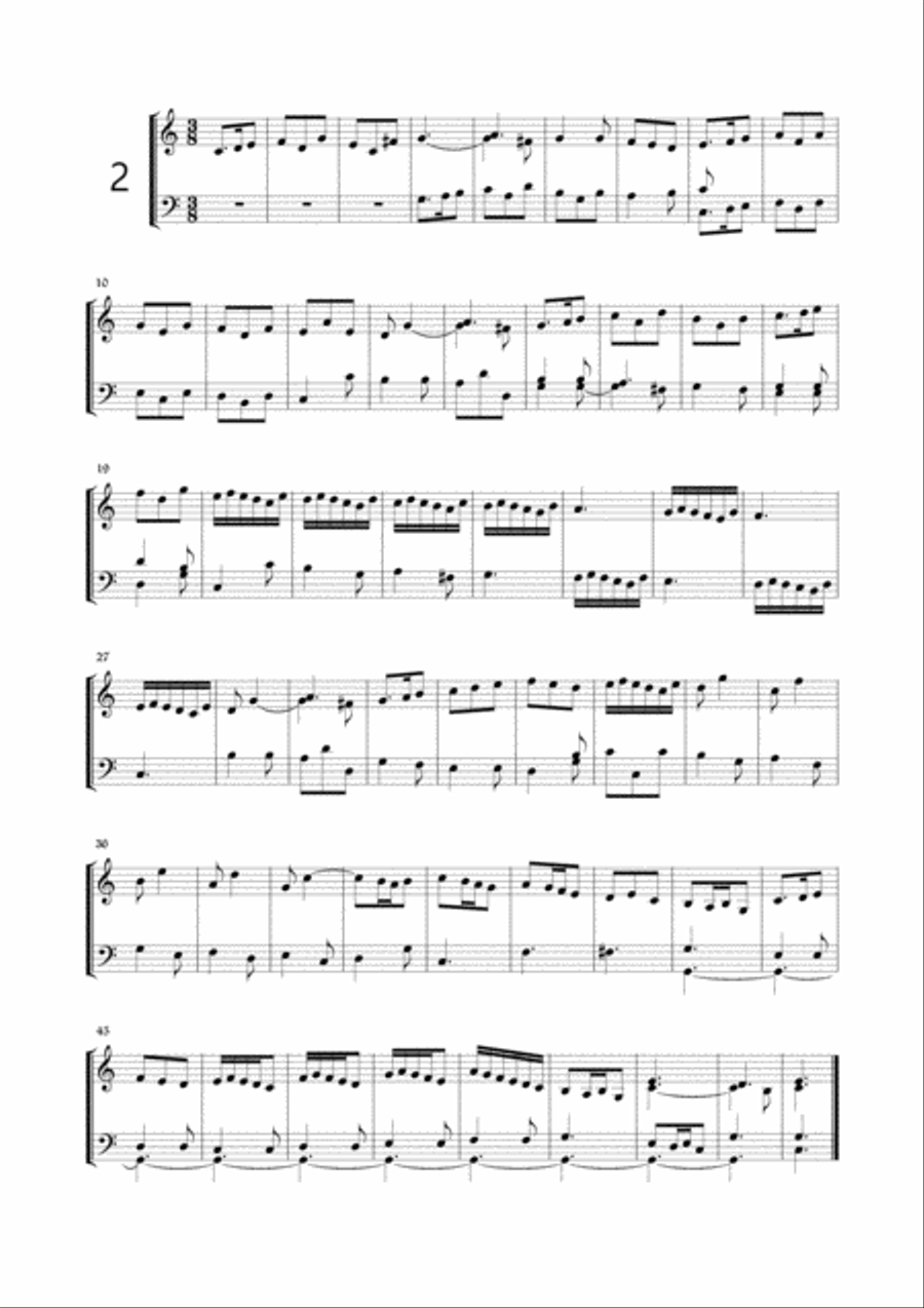 ANONYMOUS Sec. XVIII - Versetti for Organ Organ Solo scores gallery preview page 2