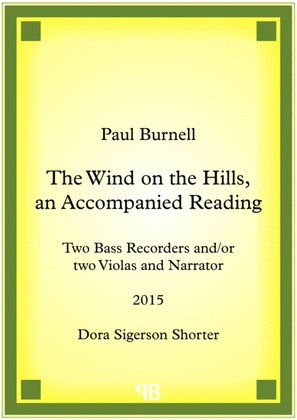 Book cover for The Wind on the Hills, an Accompanied Reading