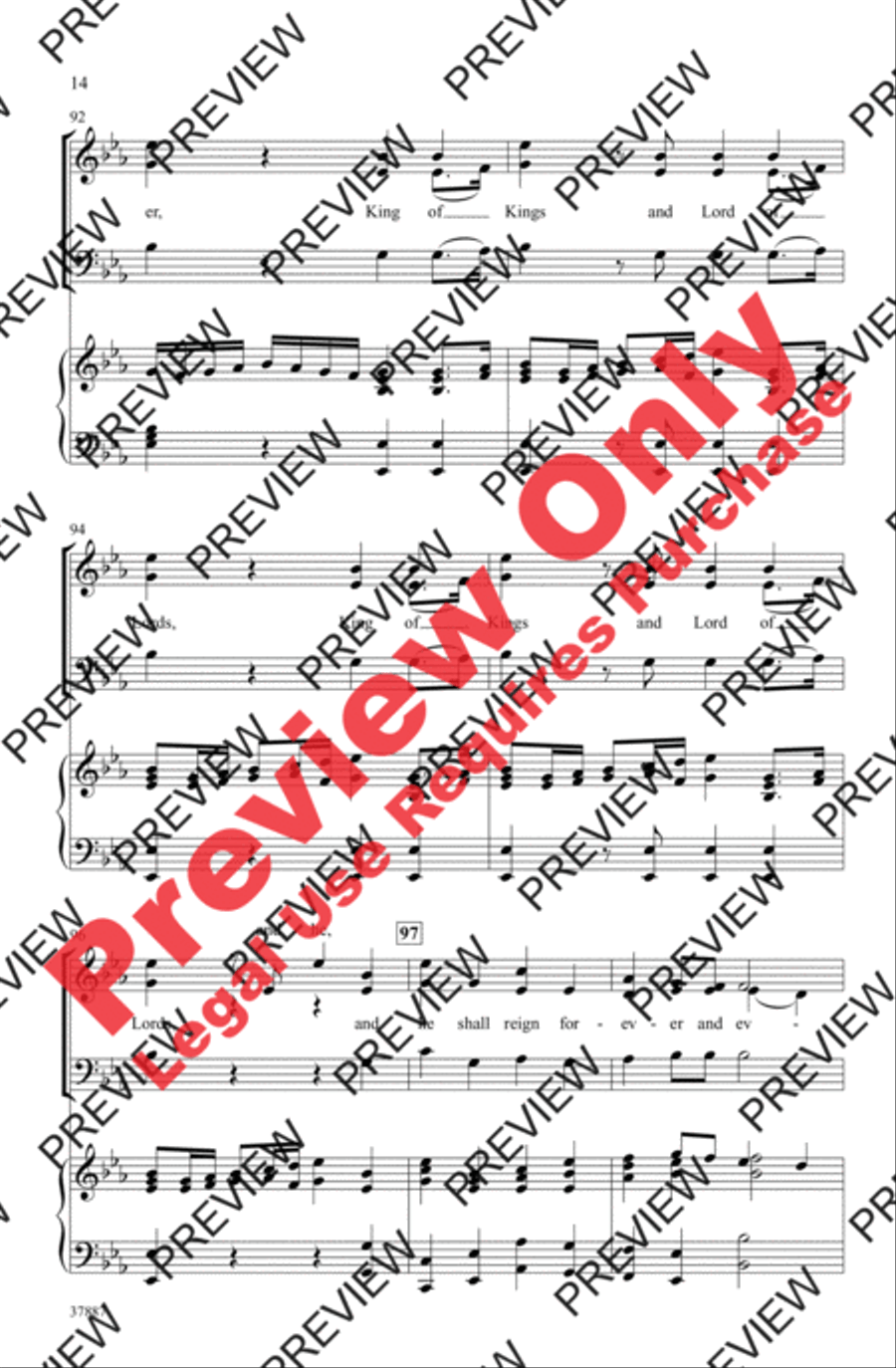 A Classic Christmas 3-Part scores gallery preview page 14