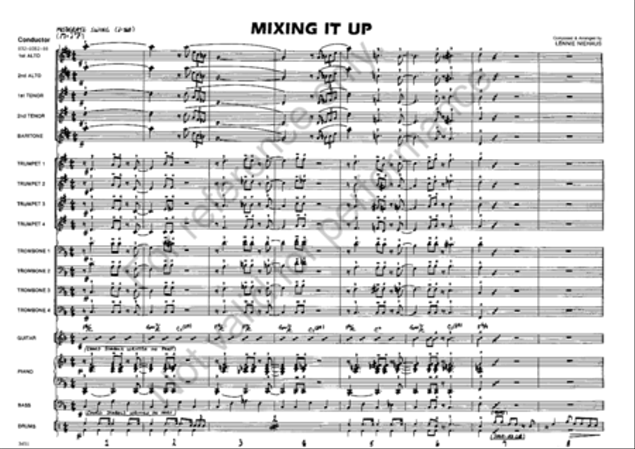 Mixing it Up Jazz Ensemble scores gallery preview page 2