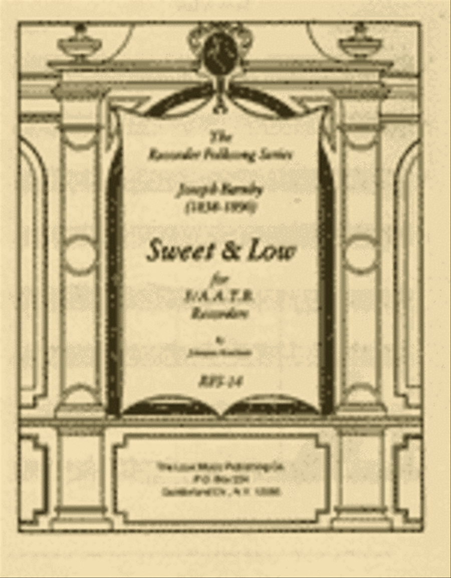 Sweet & Low Sweet & Low Recorder scores gallery preview page 1