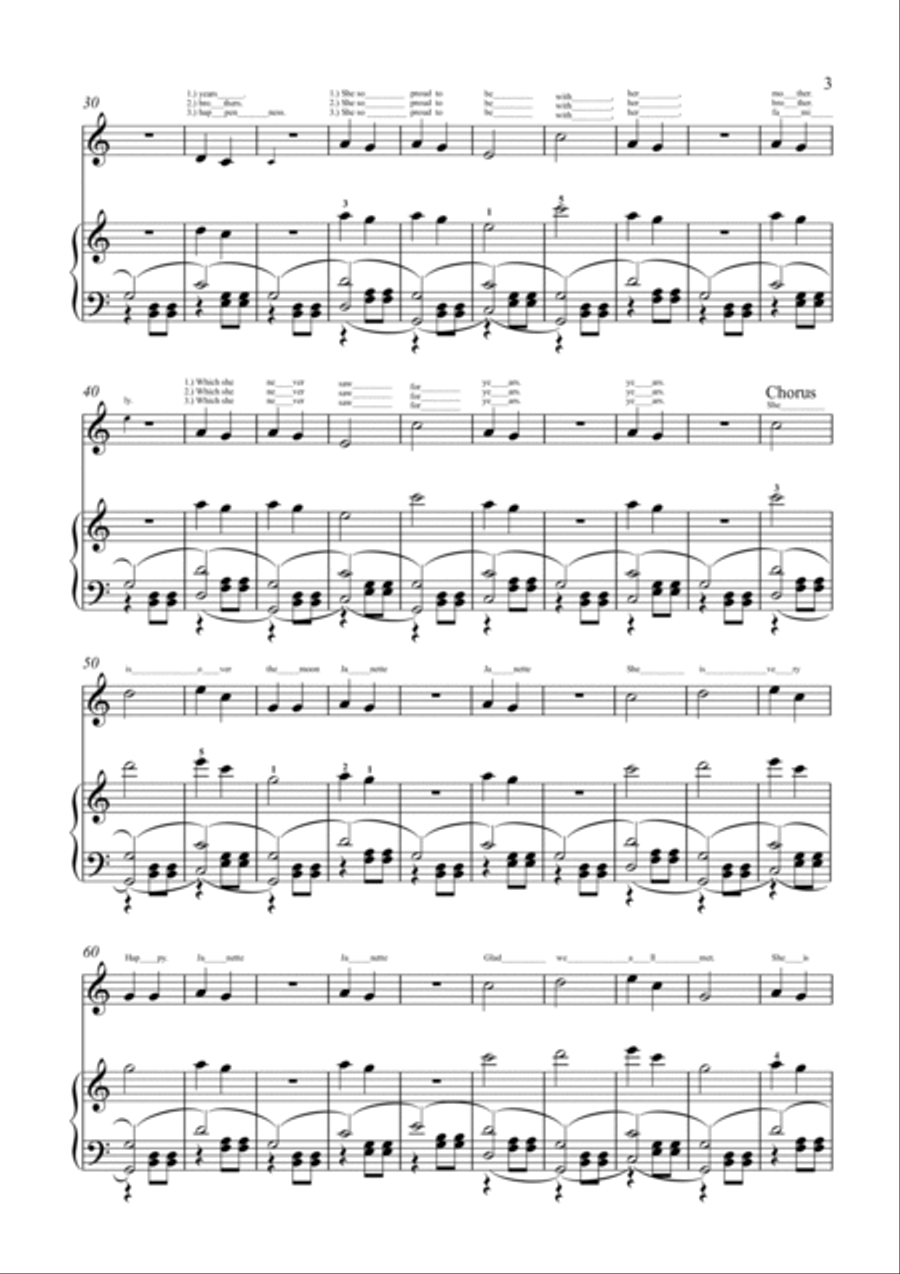 Janette Voice scores gallery preview page 3