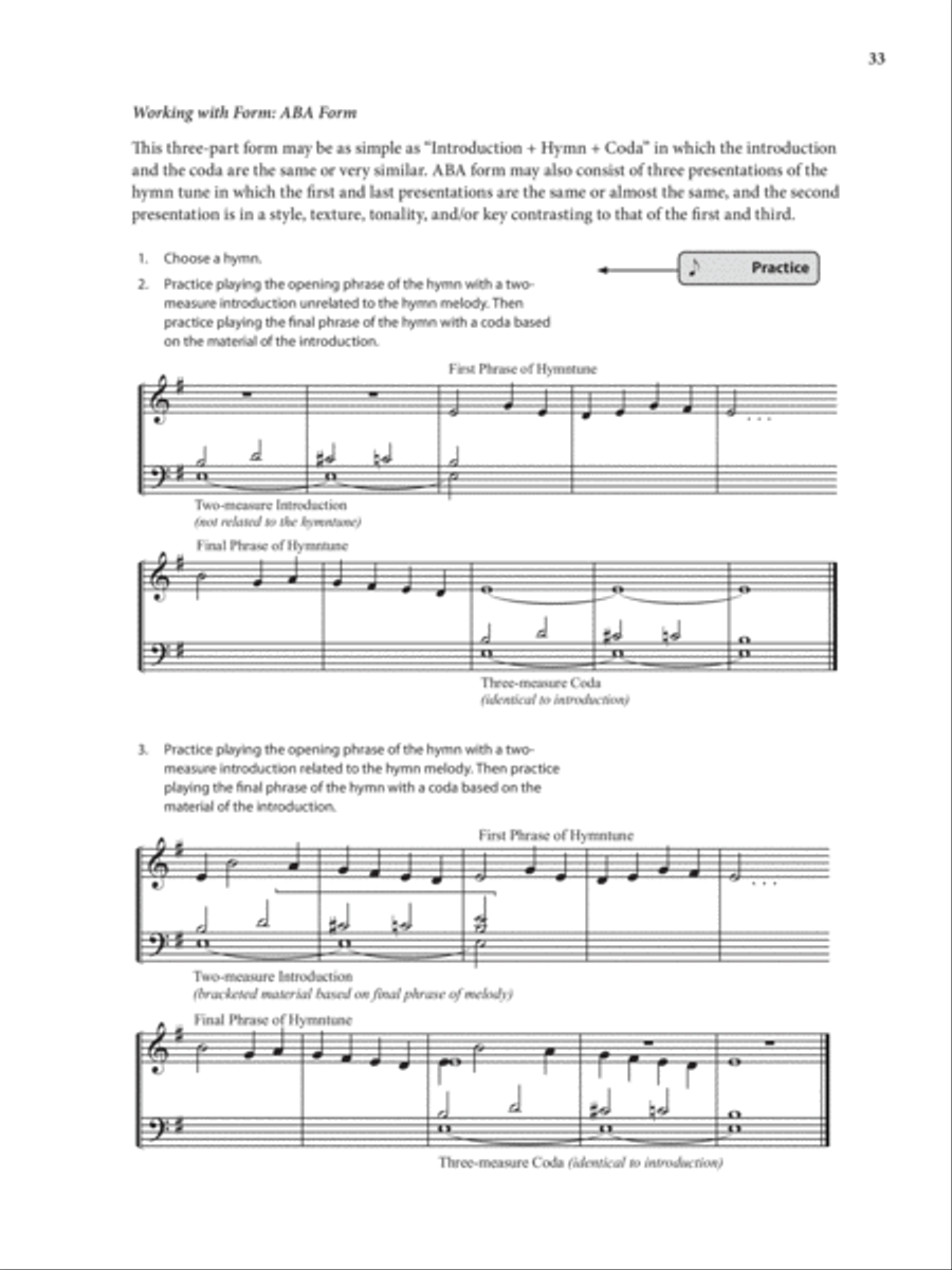 Creative Hymn Playing: Improvisation, Exercises, and Repertoire Organ scores gallery preview page 12