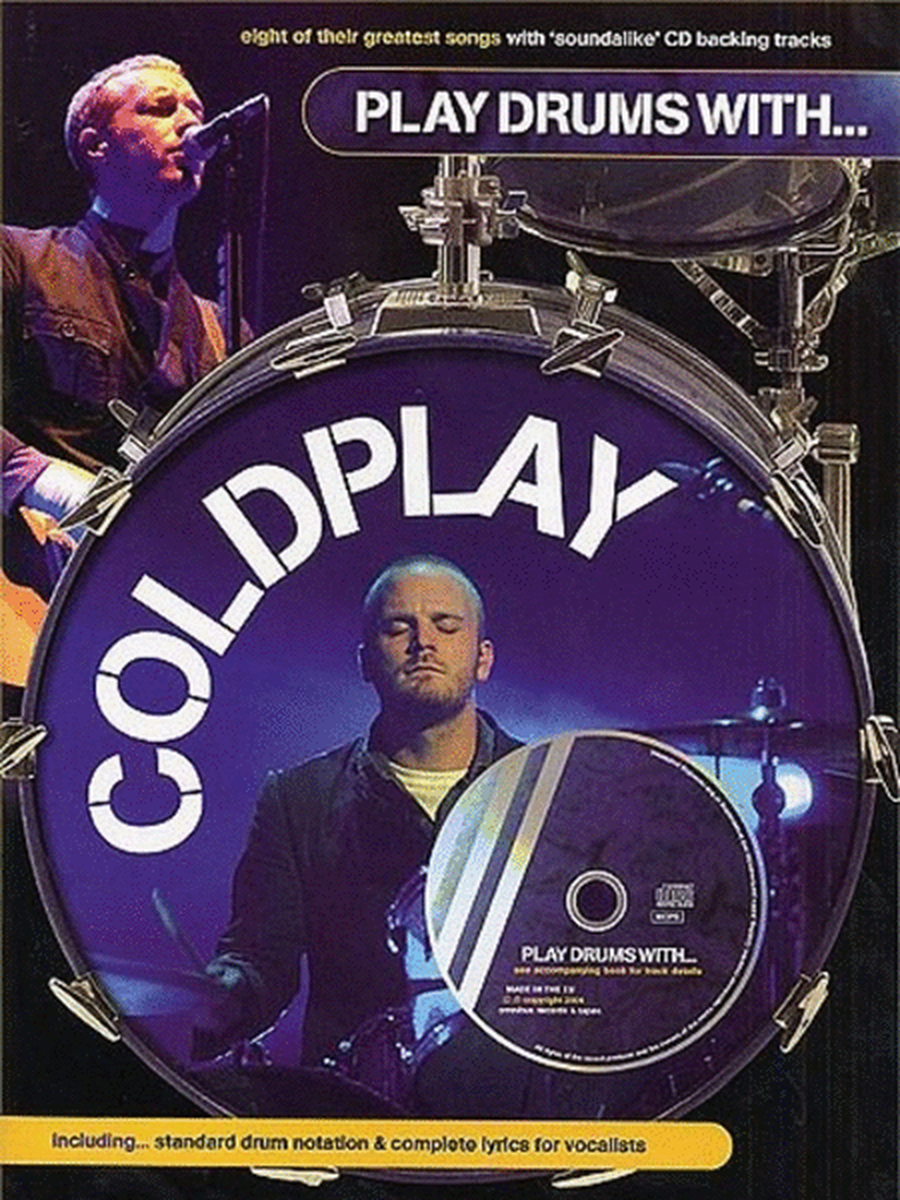 Play Drums With Coldplay Book/CD