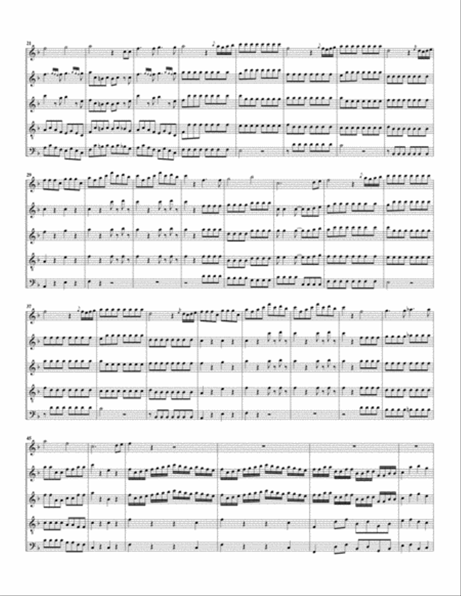 Der Hoelle Rache kocht in meinem Herzen from Die Zauberfloete (Queen of the night aria from Magic f Flute scores gallery preview page 2