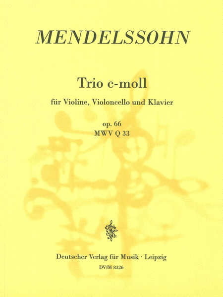 Klaviertrio c-moll op. 66