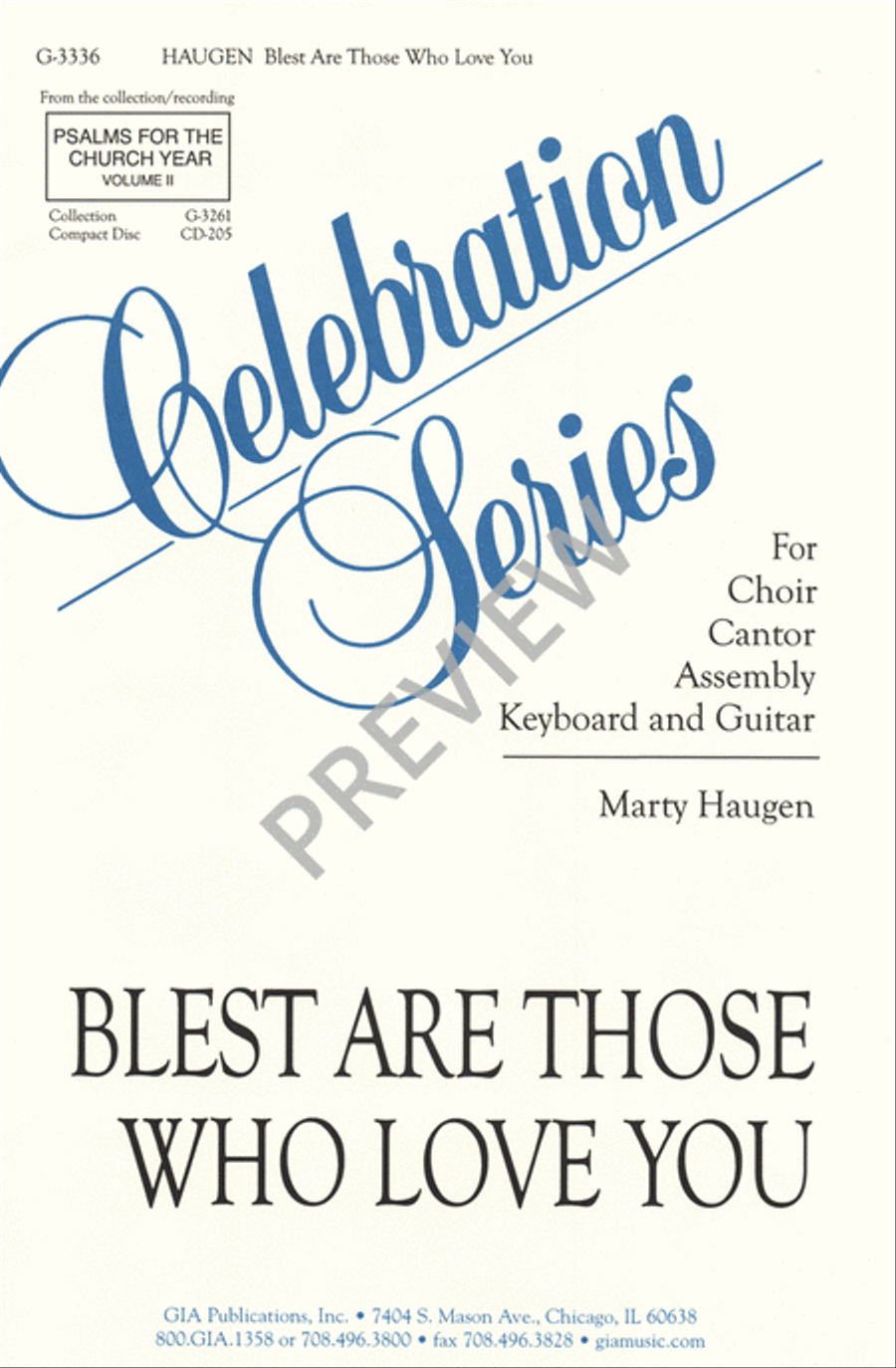 Blest Are Those Who Love You Unison Choir scores gallery preview page 2
