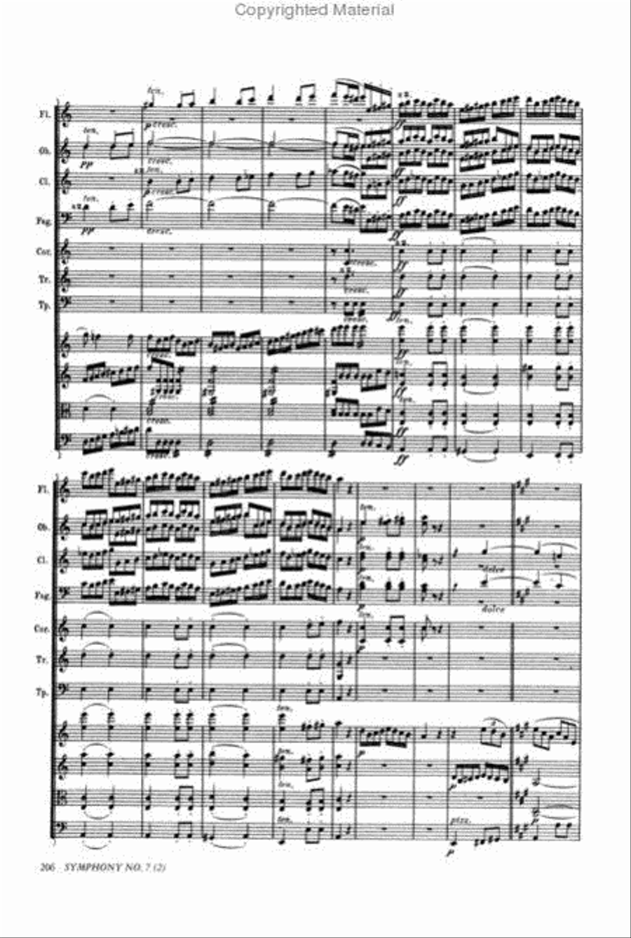 Symphonies Nos. 5, 6 and 7 in Full Score Full Orchestra scores gallery preview page 4