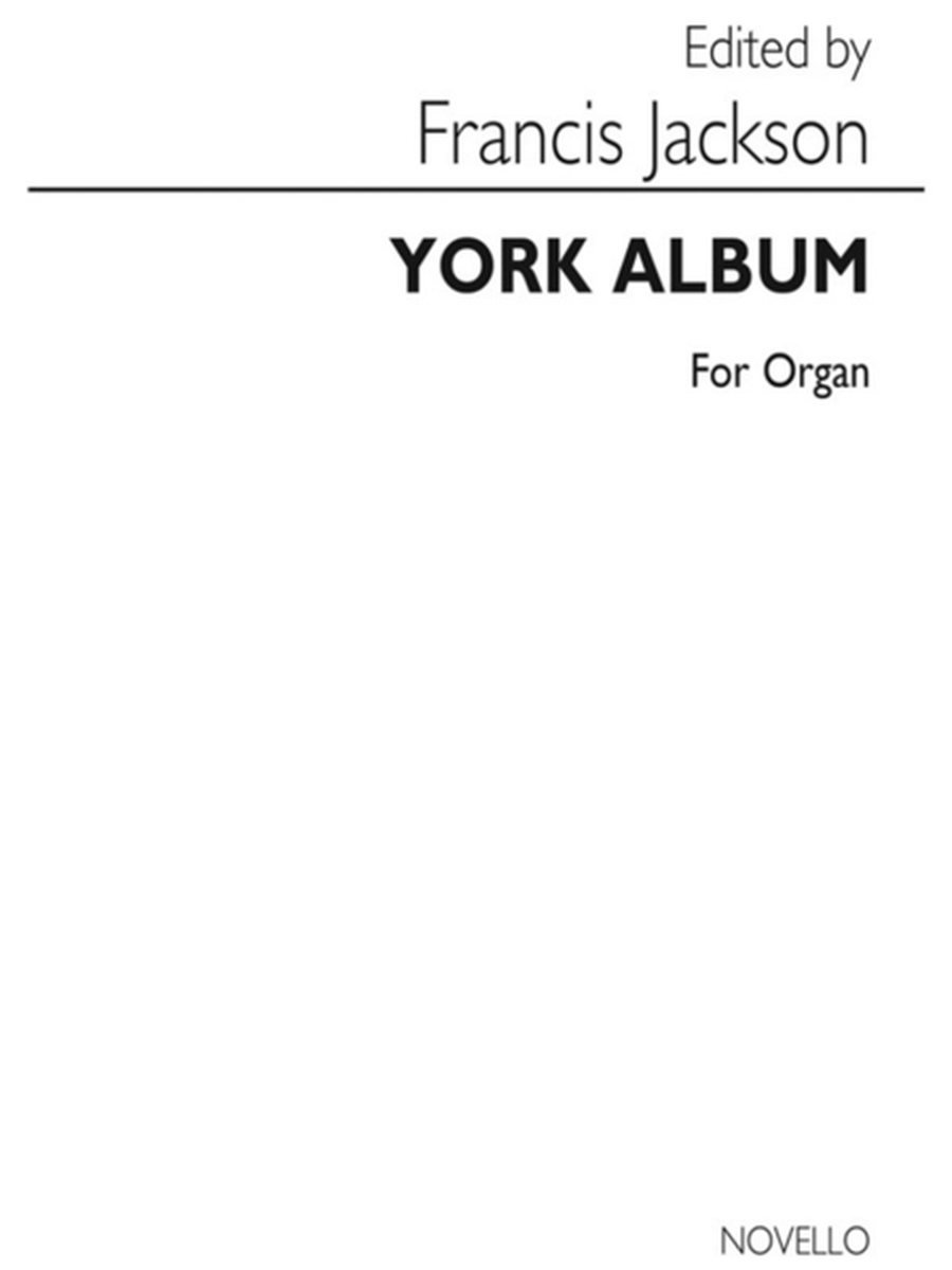 Jackson York Organ Album(Arc)