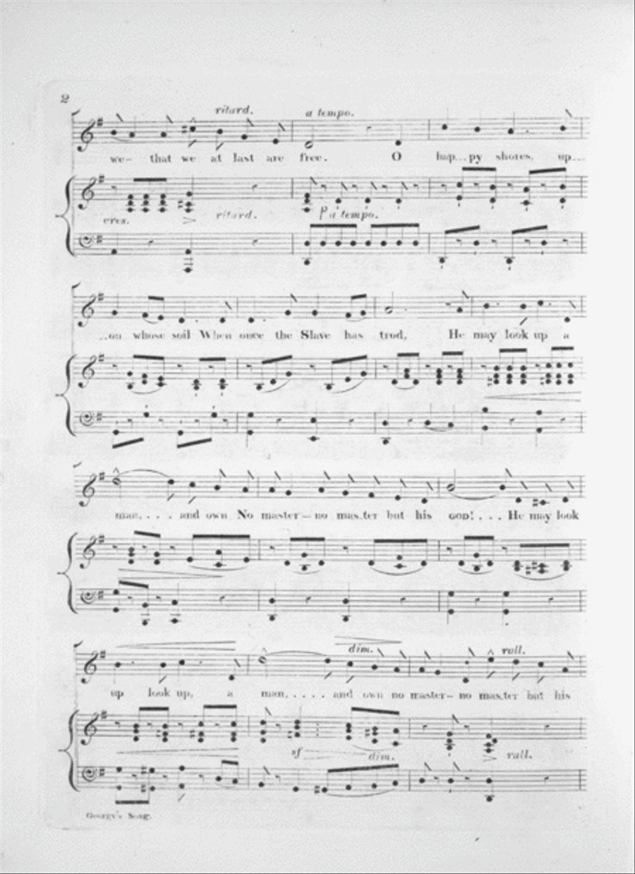 George's Song of Freedom. (