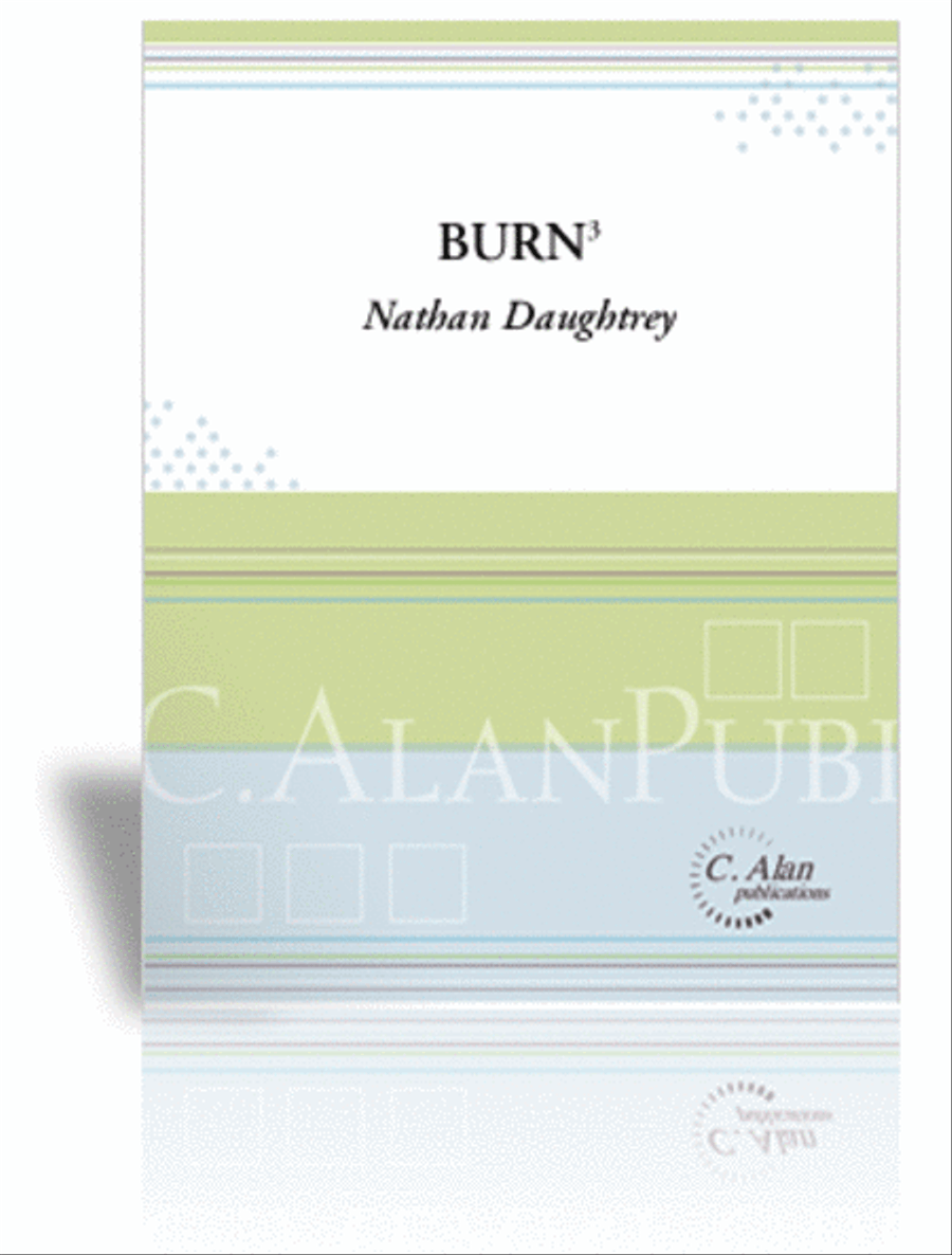 Burn3 Clarinet scores gallery preview page 1