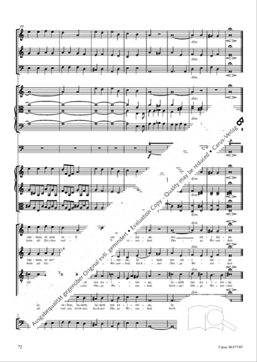 Lauda Sion 4-Part scores gallery preview page 85