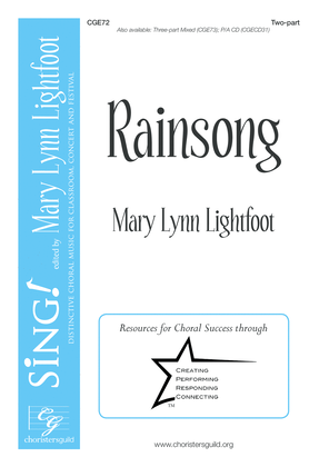 Book cover for Rainsong (Two-part)