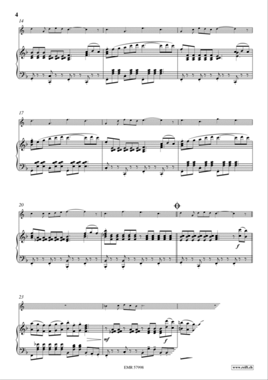 Alphorn Serenade Piano Accompaniment scores gallery preview page 5