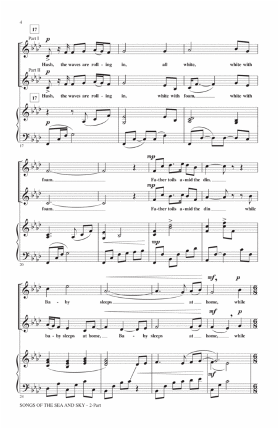 Songs Of The Sea And Sky Songs Of The Sea And Sky 2-Part scores gallery preview page 2